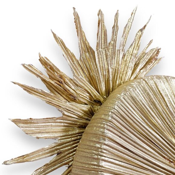 Whittall And Shon Gold Glitter Vintage Church Derby Hat - Picture 7 of 12